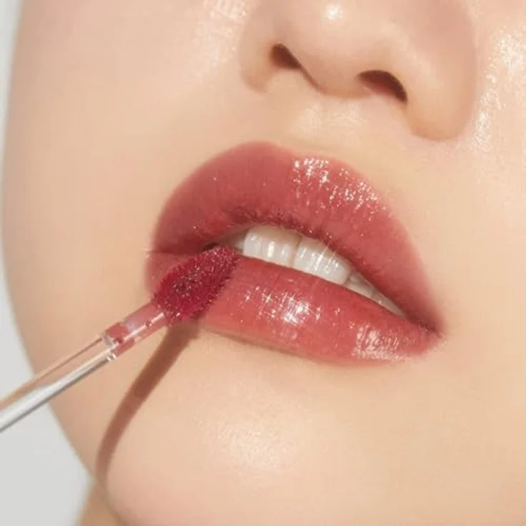 Unleashia Non-Sticky Dazzle Tint, langlebiger Lipgloss in Farbton NO.3 Glow Day, 7.6 g, feuchtigkeitsspendend und glanzgebend – Bild 2