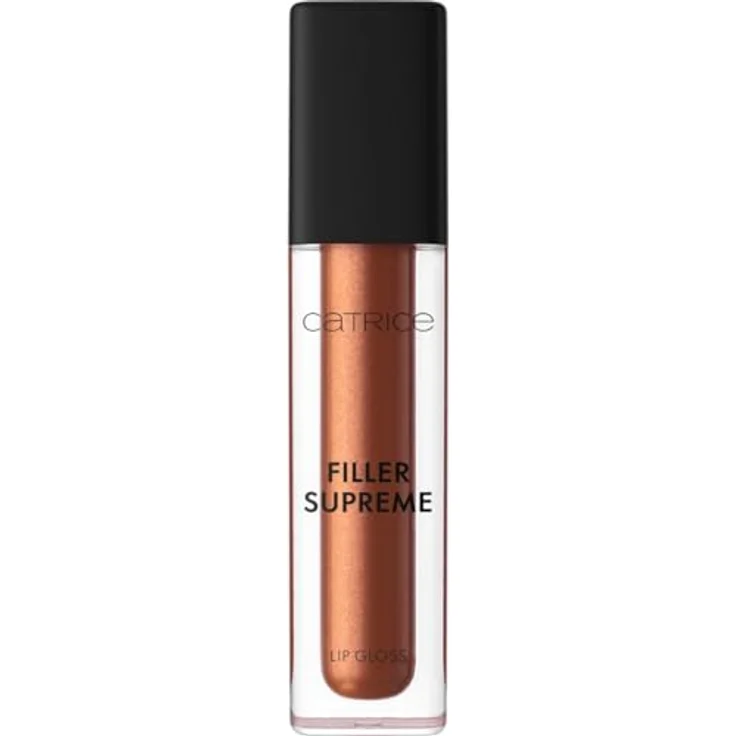 Catrice Filler Supreme Lip Gloss, Lip Plumper für pralle Lippen, Farbton 070 Golden Hour, 3.2 ml – Bild 1