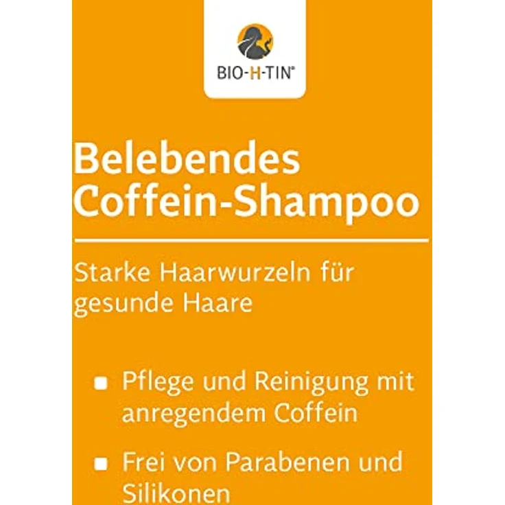 BIO-H-TIN Coffein-Shampoo, 200 ml Shampoo, freiverkäuflich – Bild 3