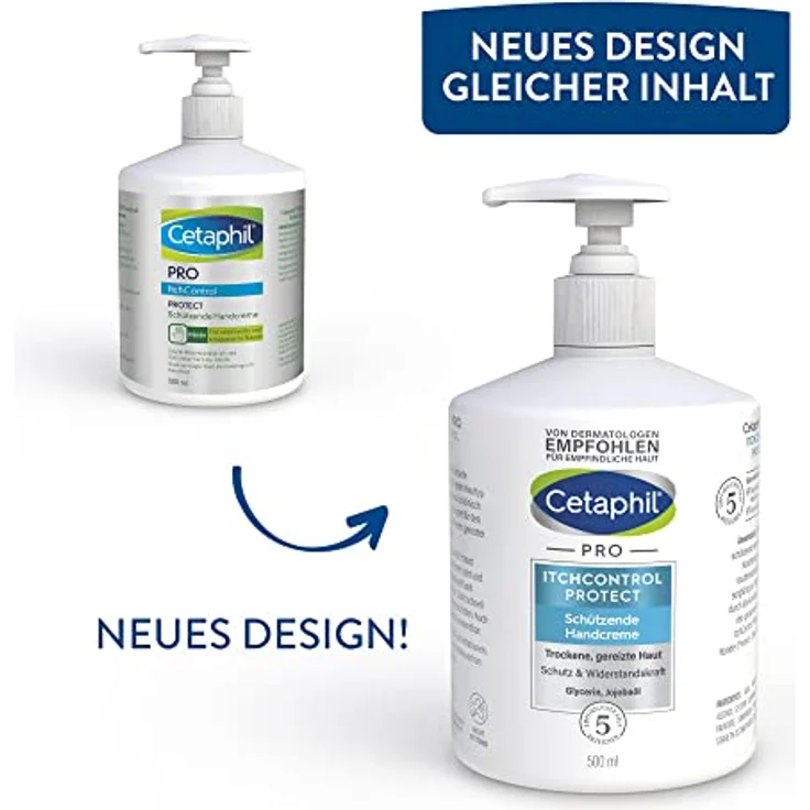 Cetaphil Cetaphil Handcreme Pro Itch Control Protect Handcreme 500 ml – Bild 2
