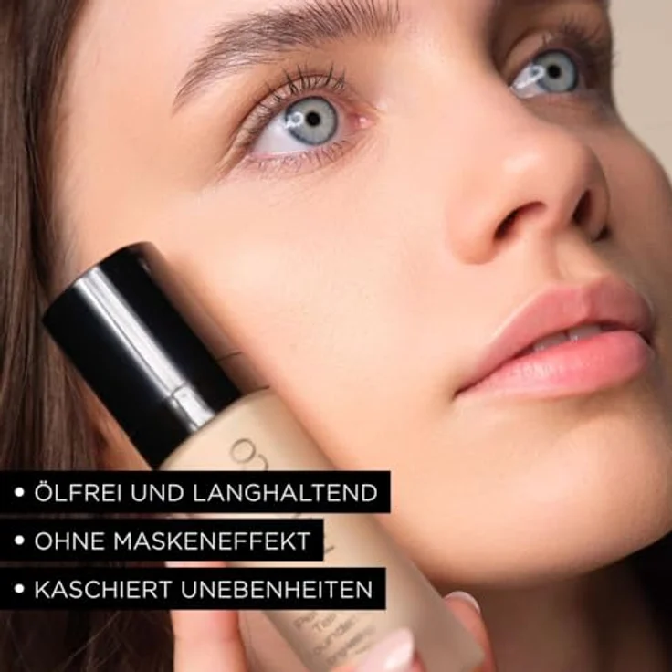 Artdeco Perfect Teint Foundation - langanhaltende, ölfreie Foundation mit Hyaluronsäure und mittlerer bis starker Deckkraft - 20 ml – Bild 4