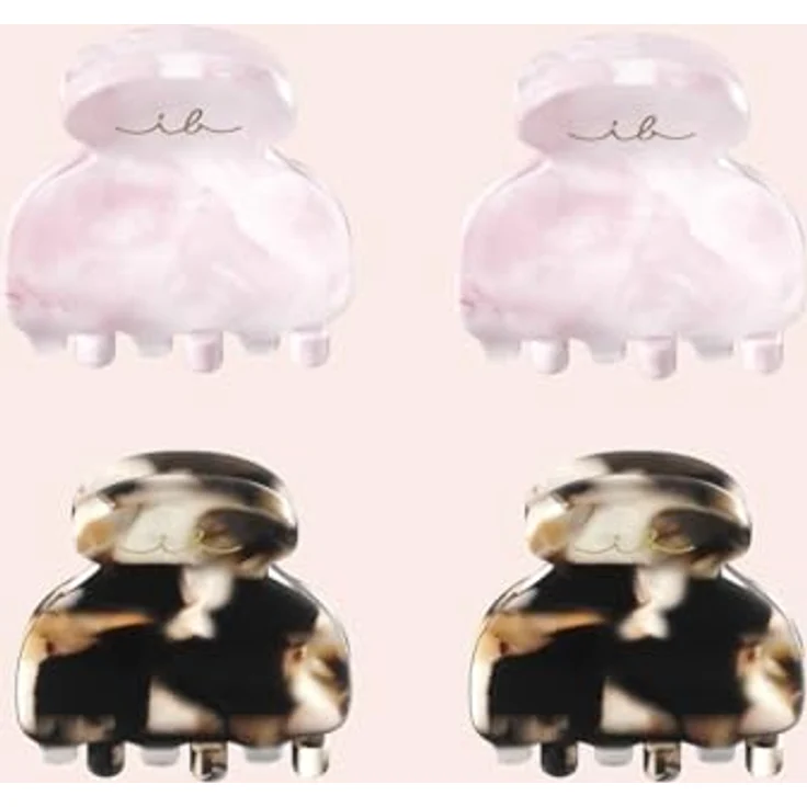 invisibobble Clipstar Petit Four Haarspangen, 4 Stück, originelles Design für sicheres Styling – Bild 2