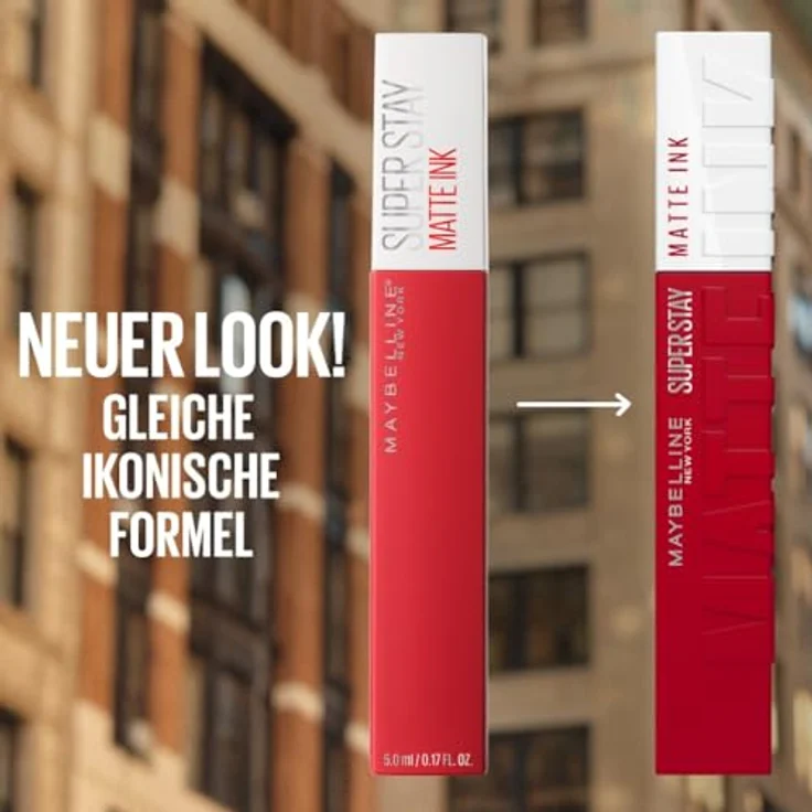 Maybelline SUPERSTAY MATTE INK liquid lipstick #30-romantic 5 ml – Bild 7