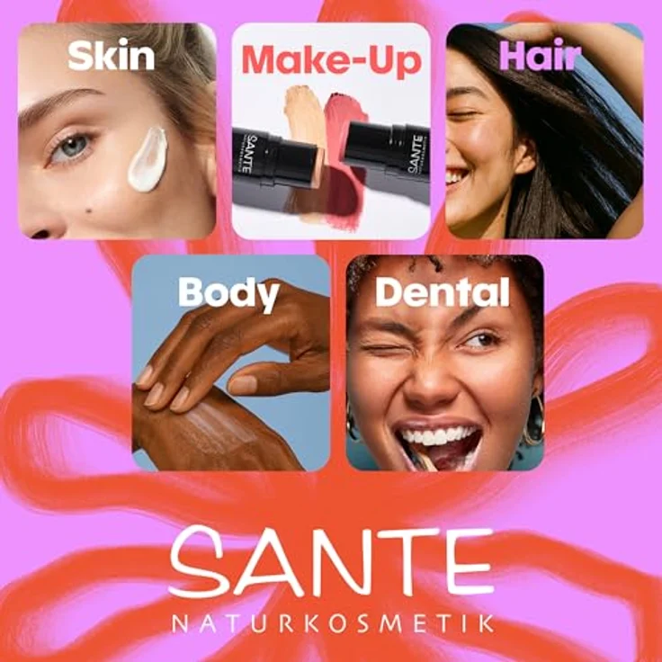 SANTE Zahnpasta Minze Total Care, 75 ml, mit fluoridierendem Schutz und natürlichen Inhaltsstoffen – Bild 7