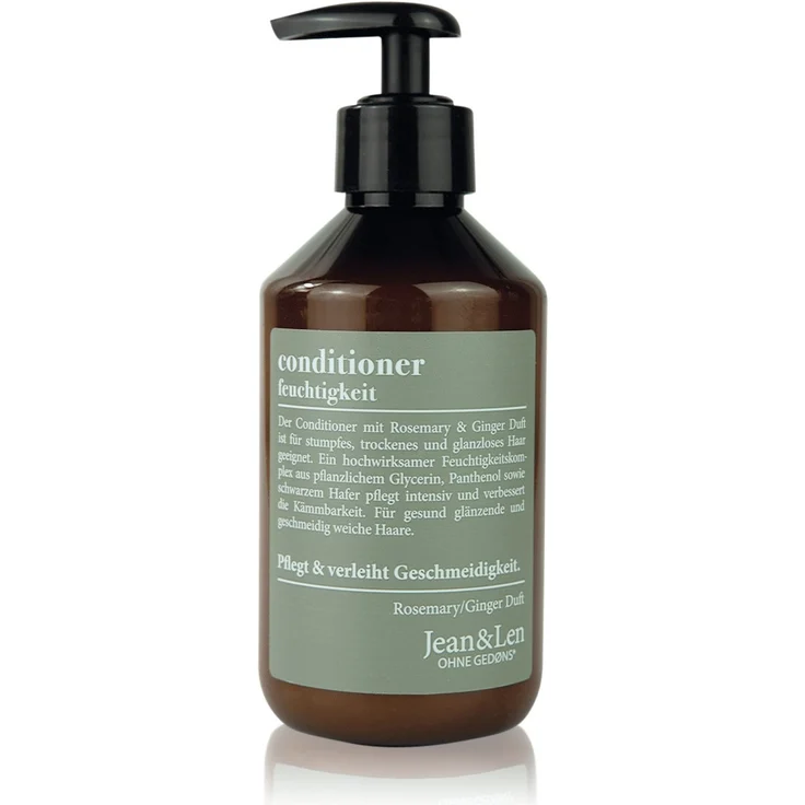 Jean & Len Conditioner Feuchtigkeit Rosemary & Ginger Tägliche Extrapflege 300 ml – Bild 1