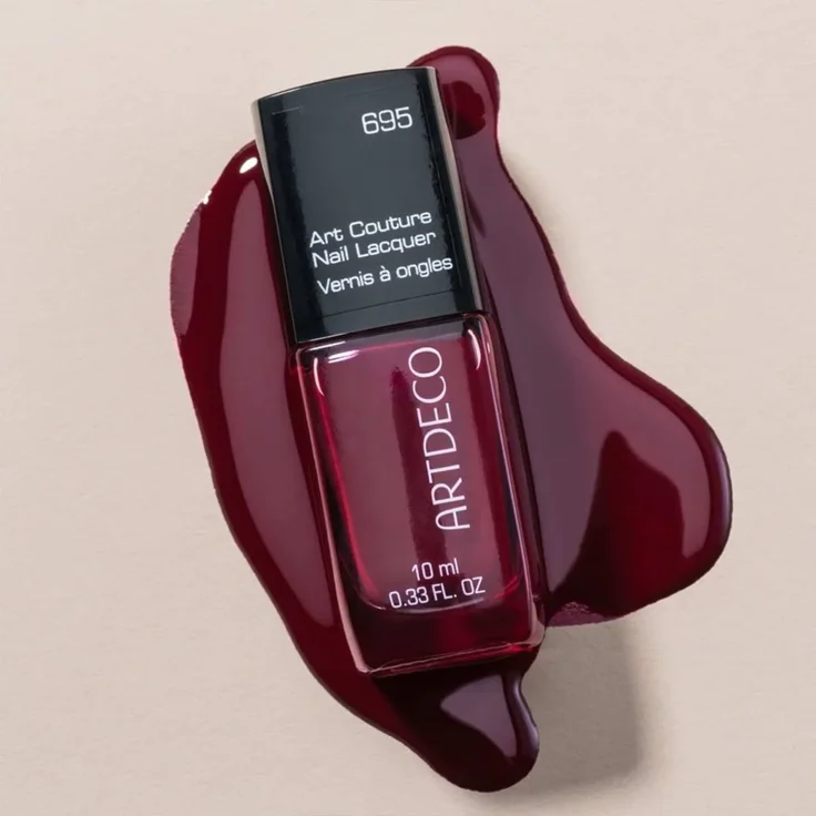 Artdeco Art Couture Nail Lacquer 695 blackberry 10 ml, Farbton: Schwarz – Bild 3