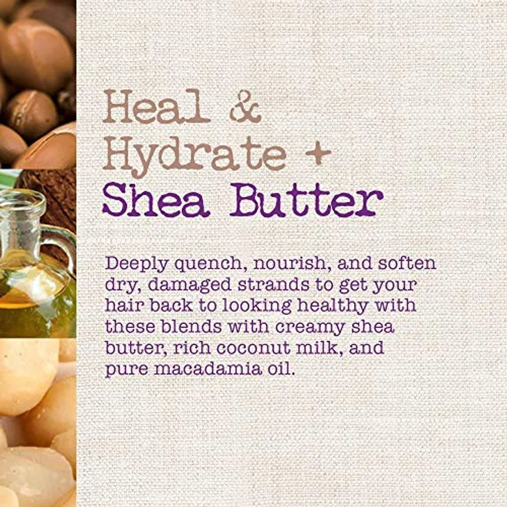 Maui Moisture Revive & Hydrate Shea Butter Hair Mask Maske Trockenes Geschädigtes Haar 340 g – Bild 4