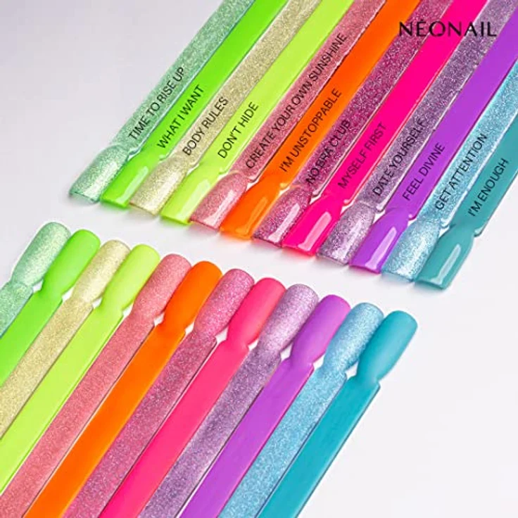 NÉONAIL UV Nagellack 7,2 ml Violett Feel Divine - Starke Pigmentierung, langanhaltende Maniküre - UV Lack Gel Nägel Nageldesign Shellack – Bild 4