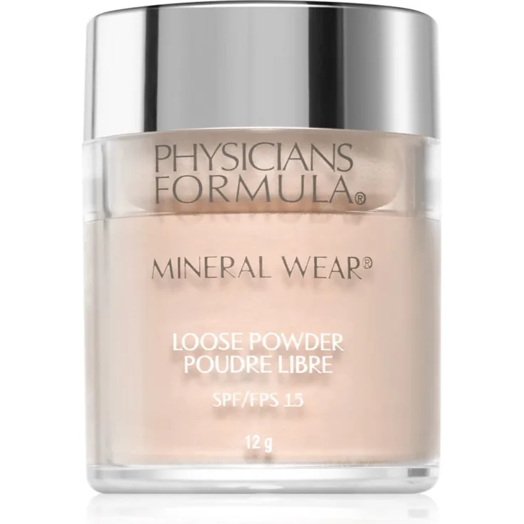 Physicians Formula Mineral Wear® Pulvriges Mineralpuder-Make-up, Farbton Creamy Natural, 12 g, hypoallergenes Puder für ein mattes, langanhaltendes Finish