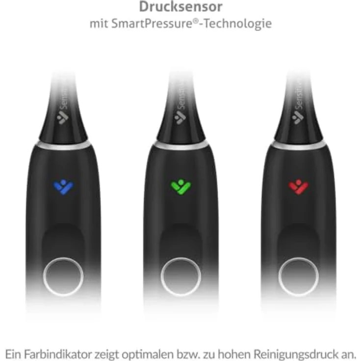 TrueLife SonicBrush Clean70 UV, Schallzahnbürste für Damen mit UV-Desinfektion, Schwarz – Bild 4
