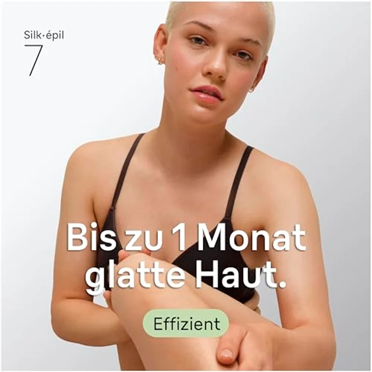 Braun Silk-épil 7 SE7-011, Wet & Dry Epiliergerät mit MicroGrip-Pinzetten-Technologie und Massagerollenaufsatz – Bild 3