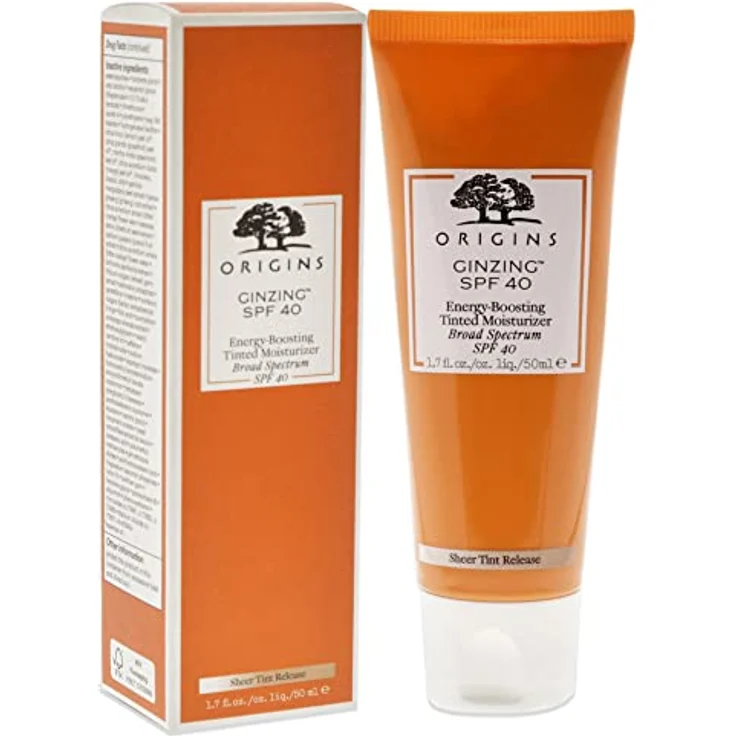 Origins Gesichtspflege Feuchtigkeitspflege ginzing Energy-Boosting Tinted Moisturizer SPF 40 50 ml, revitalisierende Wirkung – Bild 3