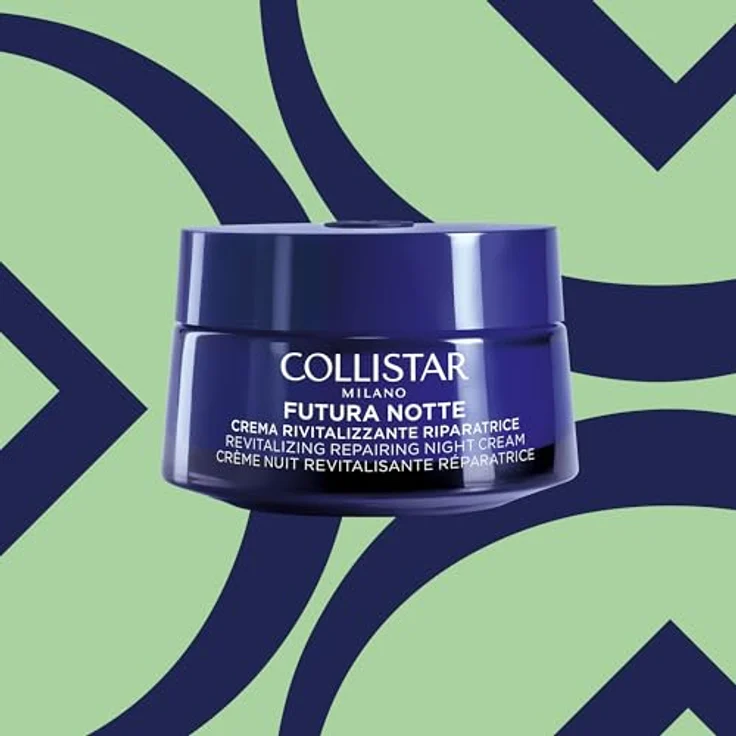 Collistar Futura revitalisierende Nachtcreme, regenerierende Gesichtscreme für reife Haut, aufhellend und nährend, ohne Silikon, dermatologisch getestet, 50 ml – Bild 2