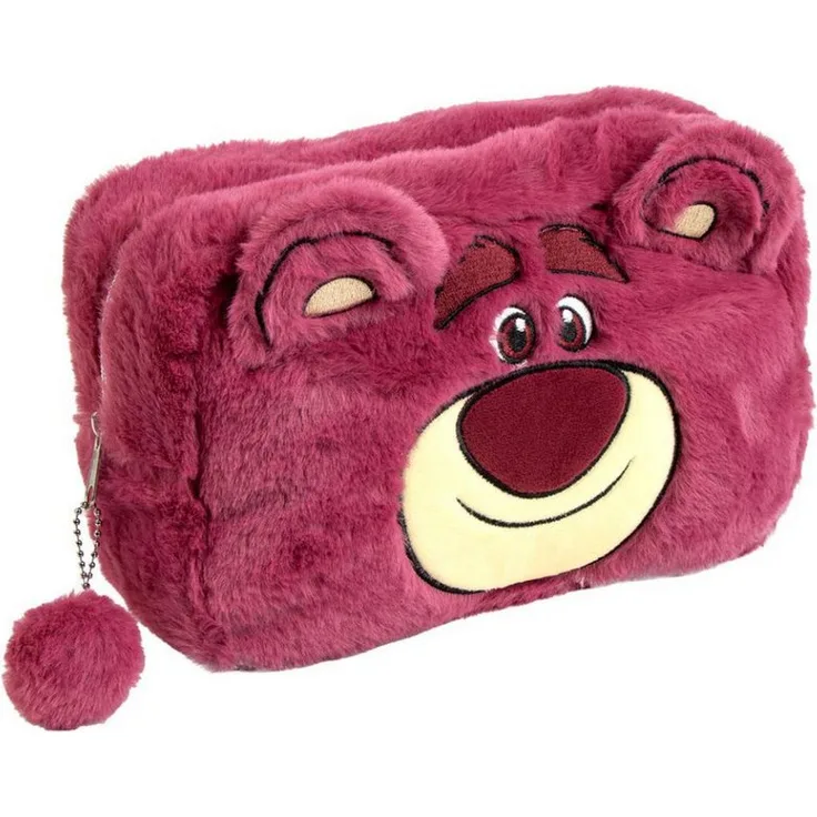 Cerda Kulturbeutel Toy Story Lotso, Kosmetiktasche aus 100% Polyester, 23 × 15 × 9 cm, leicht und strapazierfähig