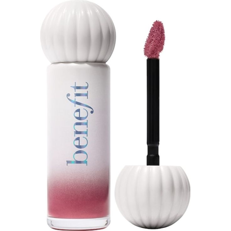 Benefit Splashtint, Feuchtigkeitsspendender Glossy Tint Lipgloss für Damen, 6 ml - langanhaltend, hyaluronsäurehaltig, kuss-fest, glänzender Finish