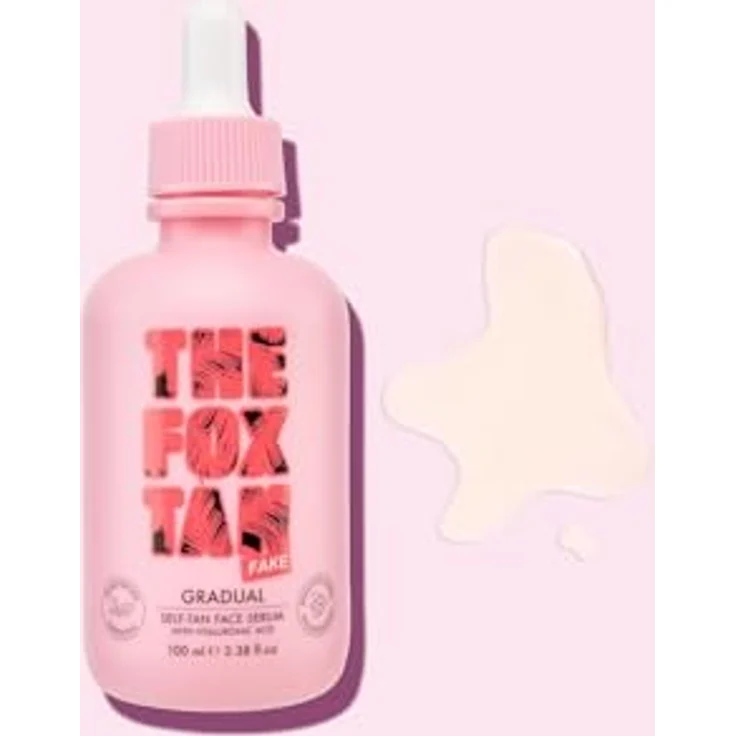 The Fox Tan Gradual Selbstbräuner, Tropfen für das Gesicht, 100 ml - vegan, feuchtigkeitsspendend, natürliche Bräune – Bild 4