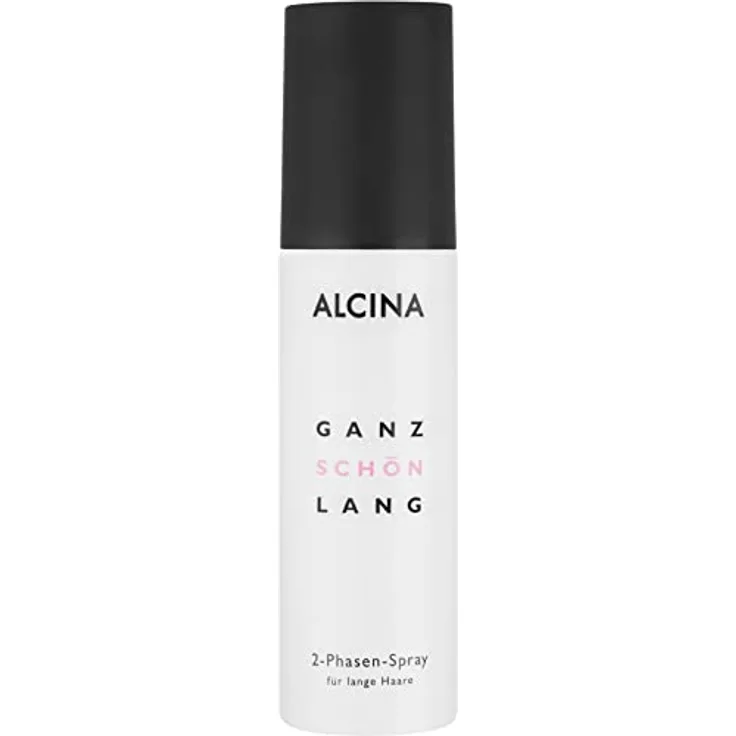 Alcina Ganz Schön Lang 2-Phasen-Spray | 1 x 125 ml | Kämmbarkeit, glänzendes Haar, Sprungkraft | pflegt dein Haar