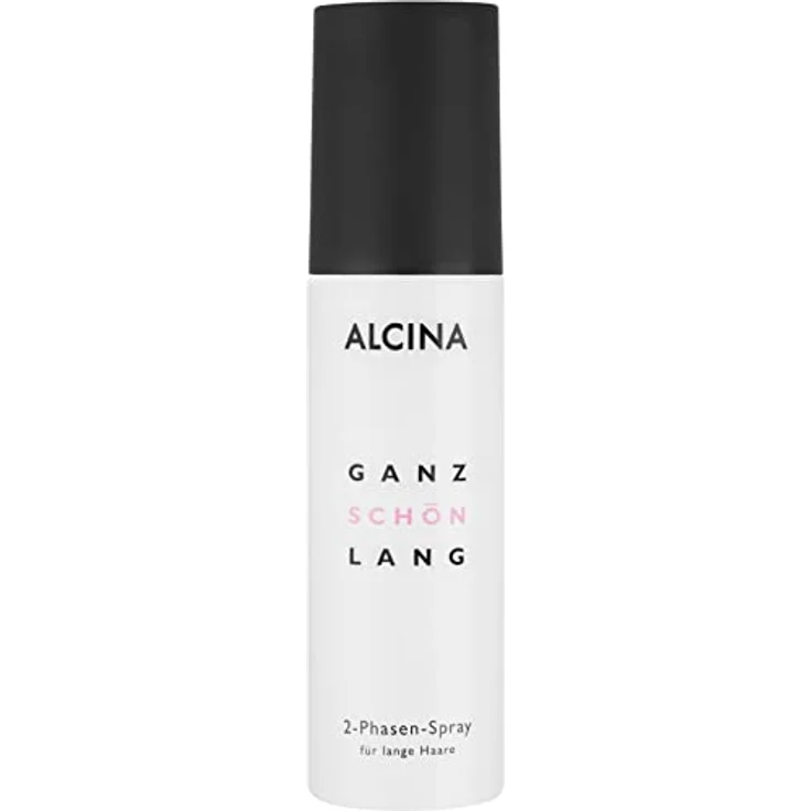 Alcina Ganz Schön Lang 2-Phasen-Spray | 1 x 125 ml | Kämmbarkeit, glänzendes Haar, Sprungkraft | pflegt dein Haar
