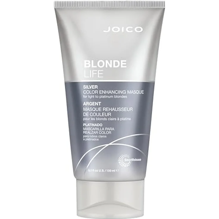 Joico BLONDE LIFE Color Enhancing Masque Silver, pflegende Haarmaske mit Hitzeschutz und Anti-Haarbruch-Formel, 150 ml – Bild 1