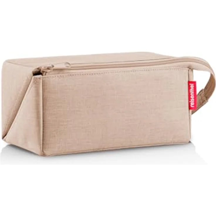 REISENTHEL® Kosmetiktasche fold case twist, wasserabweisend, 23 x 11 x 11 cm, Kaffee, 1,5l Volumen – Bild 3