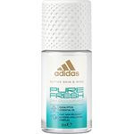 adidas Pure Fresh Roll Deo Roll-On für sie, mit Eukalyptusöl und 24 Stunden Frische mit hautfreundlicher Formel, 50 ml