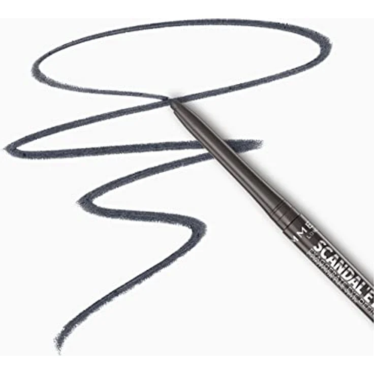 Rimmel ScandalEyes Exaggerate, automatischer Konturstift für Damen, wasserfest, Farbton 003 Smokey Grey, 0,35 g – Bild 2