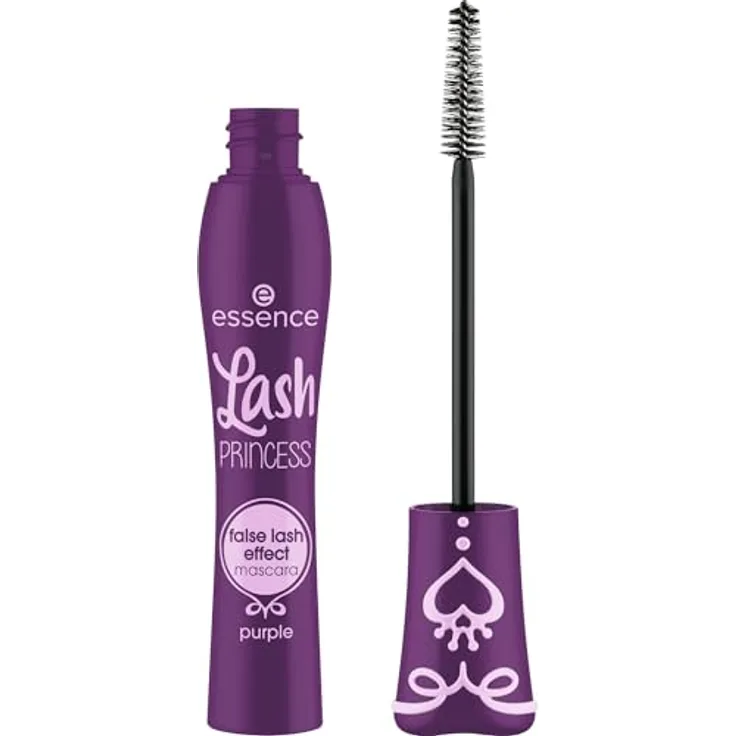 essence Lash PRINCESS Mascara, für den Effekt künstlicher Wimpern, Farbton Purple, 12 ml