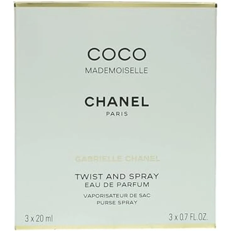Chanel Coco Mademoiselle femme/woman, Eau de Parfum, 3 x 20 ml (1 Taschenzerstäuber und 2 Nachfüller) - Orientalisch, frisch – Bild 2