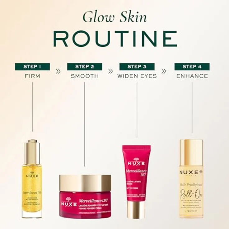 Nuxe Huile Prodigieuse Roll-On 60 Ml, Trockenöl für Gesicht, Körper und Haare mit 7 pflanzlichen Ölen, satinierter Glow ohne öliges Finish – Bild 7