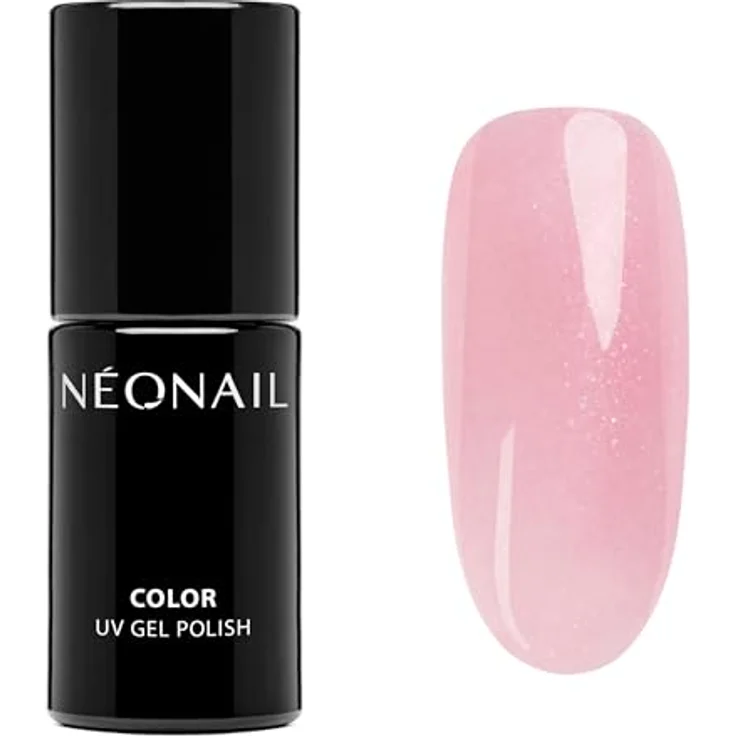 NEONAIL UV Nagellack 7,2 ml - Rosa - Endless Journey - Hochdeckend, Glitzernd, Langanhaltend bis zu 21 Tage, Aushärtung in LED-/UV-Lampe – Bild 1