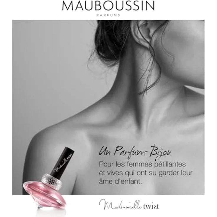 Mauboussin - Mademoiselle Twist - Eau De Parfum für Damen - 40ml - Blumig, Orientalisch & Gourmandig - Facettierter Flakon-Toupie – Bild 5