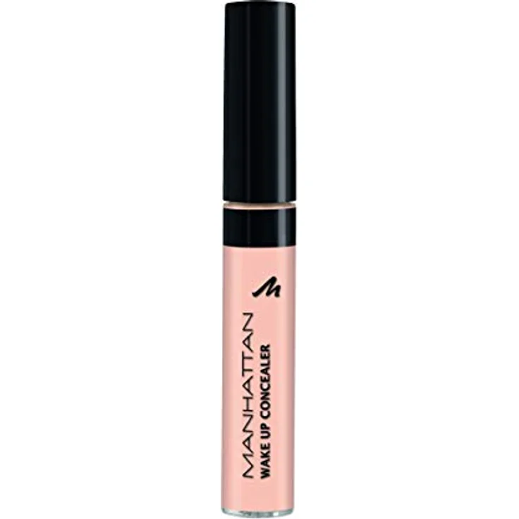 Manhattan Wake Up Concealer, Flüssiger Concealer zum Abdecken von Augenringen und Rötungen, Farbe Classic Ivory 4, 1 x 7ml – Bild 1