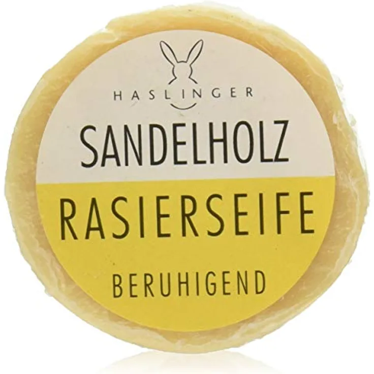 Haslinger Rasierseife Sandelholz beruhigend 60 g