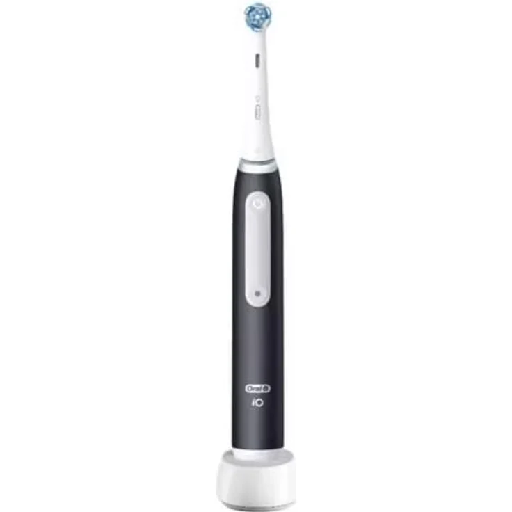 Braun Oral-B iO 3 Matte Elektrische Zahnbürste, professionelle Reinigung mit intelligentem Drucksensor, weiß – Bild 2