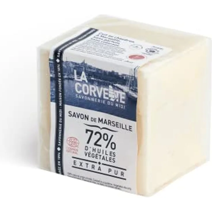 La Corvette Würfel von Marseille Seife Extra Reine, 200 g