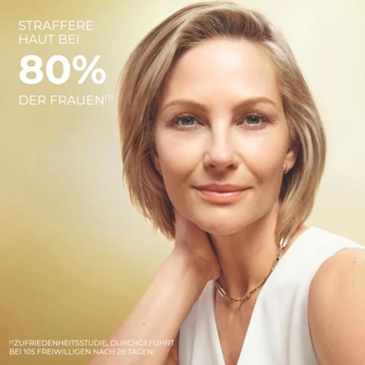 Yves Rocher Anti-Aging Komfort Nachtcreme mit Gold-Achillea, regeneriert & strafft, für alle Hauttypen, 50 ml – Bild 4