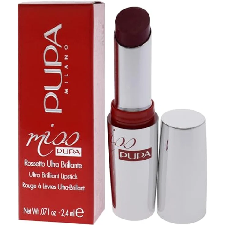 Pupa Lip Make-up Miss Pupa Ultra Brilliant Lipstick 203 Pink Blossom 2.4 ml – Bild 5