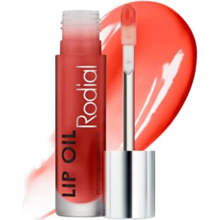 Rodial Lip Oil, Lippenöl mit Kollagen, Farbton Sugar Coral, 4 ml, glättet und pflegt intensiv – Bild 5