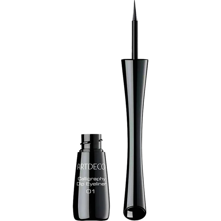 Artdeco Augen Make-up Calligraphy Dip Eyeliner 01 Black 2,5 ml Schwarz – Bild 2