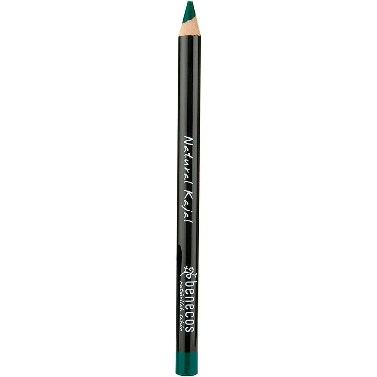 benecos Augen Make-up Natural Kajal Natural Kajal green, mit einer festen Textur – Bild 2