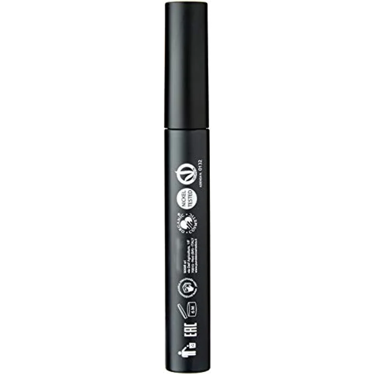 PUROBIO PuroBio Herrliche Voluminöse Wimperntusche, Schwarz, 7ml - Bio-Bambushydrolat, natürlicher Effekt, intensiver Look – Bild 3