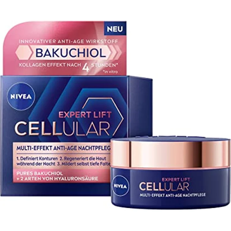 NIVEA Expert Lift Cellular Multi-Effekt Anti-Age Nachtcreme 50 ml – Bild 1