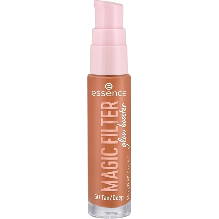 Essence Magic Filter Glow Booster Primer, Make-up-Primers mit leichter Deckkraft, 14 ml, Farbe TAN/DEEP
