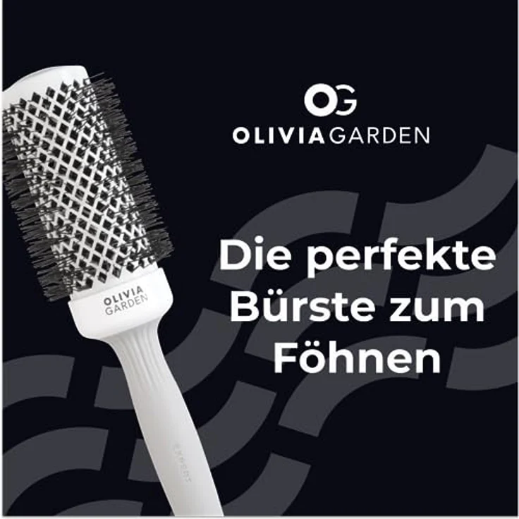 Olivia Garden - Expert Blowout Shine Hairbrush - White and Grey - 45 – Bild 3