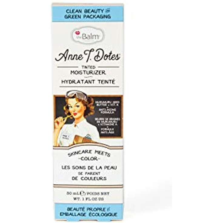 theBalm Anne T. Dotes Tinted Moisturizer Creme, 30 ml - Natürliche Gesichtscreme mit Energiebooster für den Alltag – Bild 2