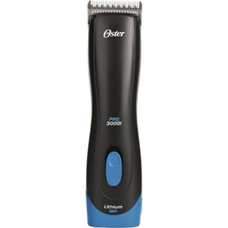 Oster PRO3000i, Akku Hochleistungs Tier Schermaschine mit leistungsstarker Schneideeinheit