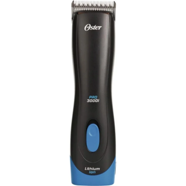 Oster PRO3000i, Akku Hochleistungs Tier Schermaschine mit leistungsstarker Schneideeinheit