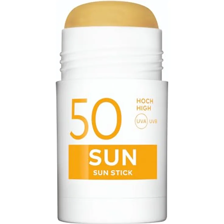 DADO SENS SUN STICK SPF 50 (26g) | Hoher UV- & Zellschutz für sensible Haut | LSF 50 für Nasenrücken, Wangen & Schultern | Wasserresistent & ohne Weißeln | Für sonnenempfindliche Haut