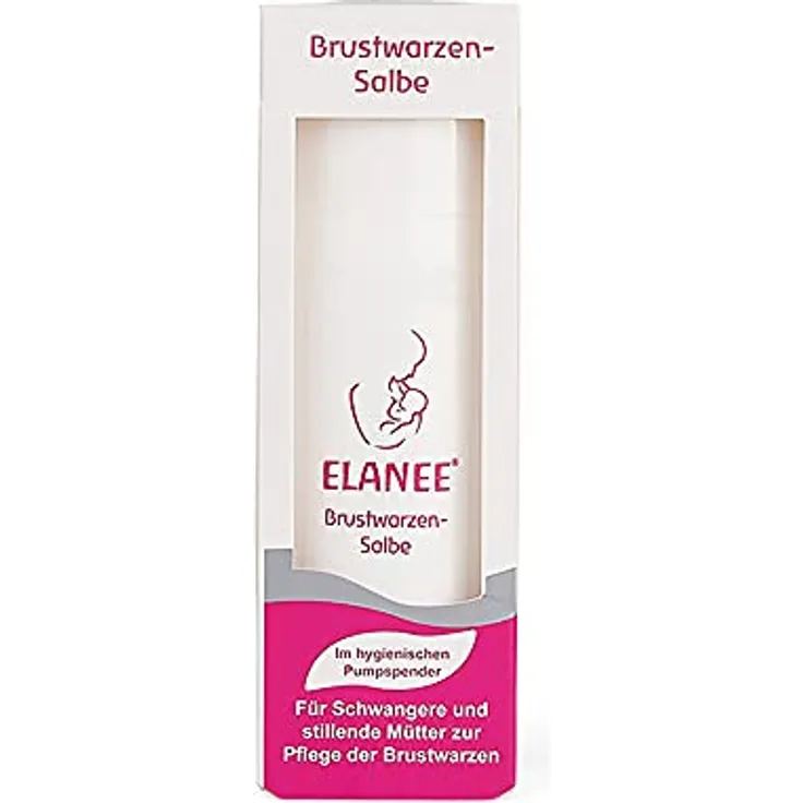 ELANEE Brustwarzensalbe im Spender (30 ml) - pflegt rissige und wunde Brustwarzen vor allem während der Stillzeit (402-00)