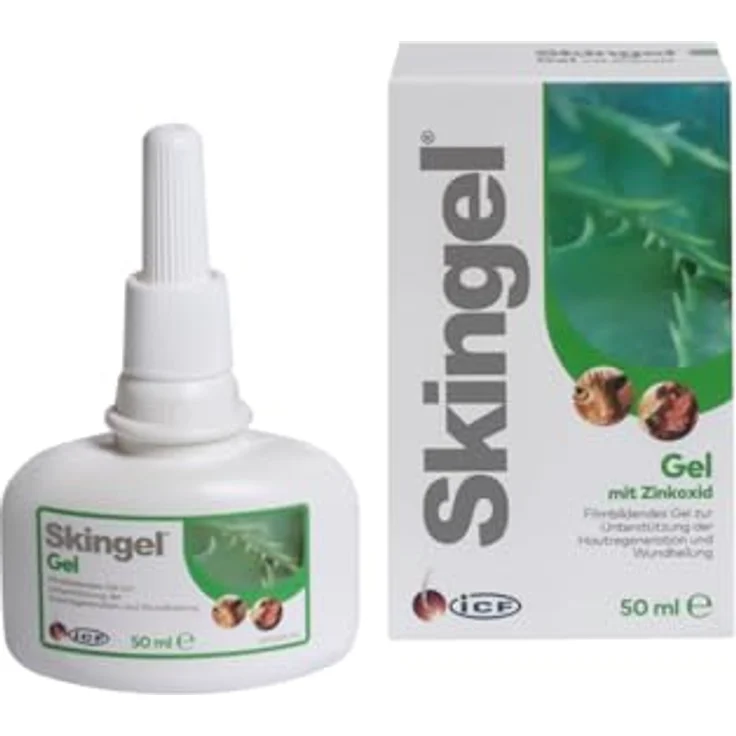 ICF Skingel 50 ml Vet - Regeneration, Beruhigung, Wundheilung, Rehydrierung, einfache Anwendung – Bild 2